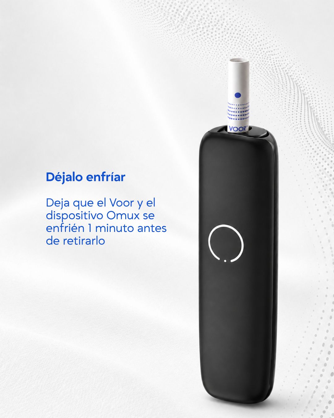 Calentador de Tabaco OMUX – Tecnología de Calentamiento Continuo y Máxima Batería